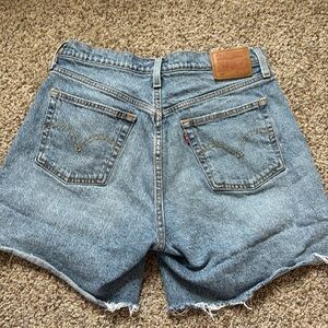 Levi's 501 Classic Blue Denim Women's Shorts